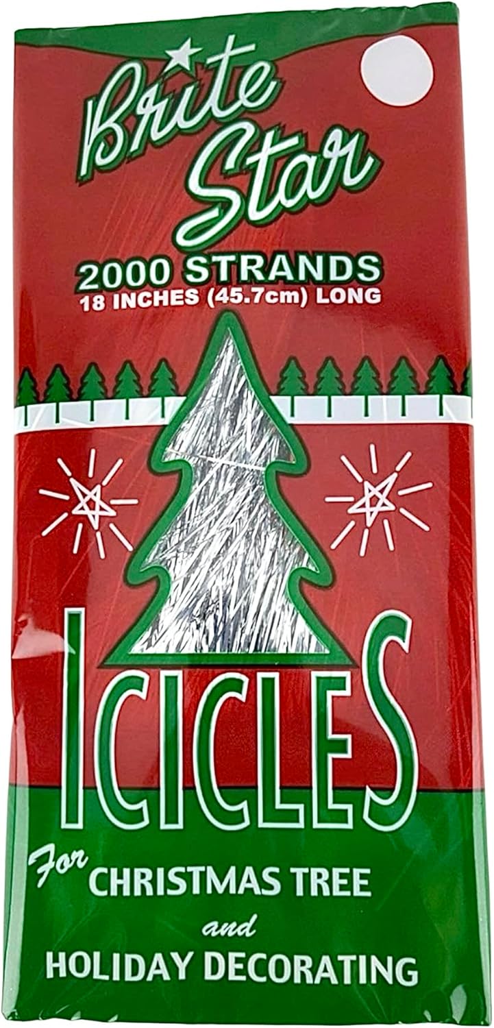 Brite Star Icicles for Christmas Tree (3 Pk)