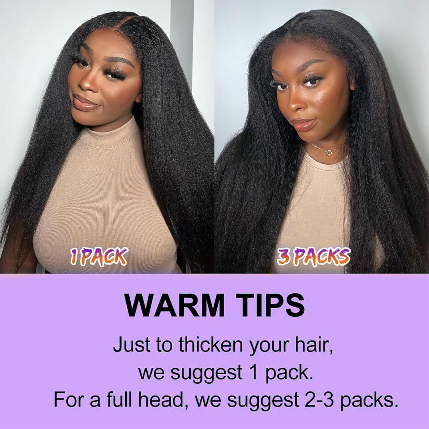 Kinky Straight Clip in Hair Extensions 16 Inch Human Hair Yaki Straight Clip ins Seamless Remy Human Hair Clip in Extensions for Women Natural Black 8Pcs 100g 20 Clips